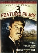 VINCENT PRICE - (3 On 1): House On Haunted Hill / The Bat / The Last Man On Earth
