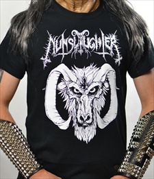 NUNSLAUGHTER - Satan Is Metal's Master (T-Shirt)