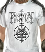 PERDITION TEMPLE - Inverted Cross Skull Logo