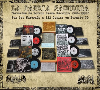 ASTAROTH / HOLOCAUSTO / DANGER - La Patria Sacudida (Black Fill)