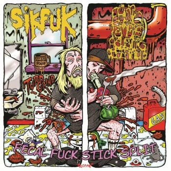 SIKFUK / EFRO - Fecal Fuck Stick Split