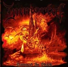 IMMORTAL - Damned In Black (Alternative Artwork)