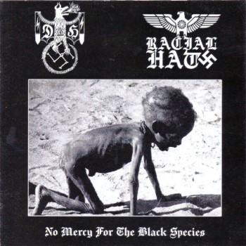 DRAGON DE HIERRO / RACIAL HATE - No Mercy For The Black Species