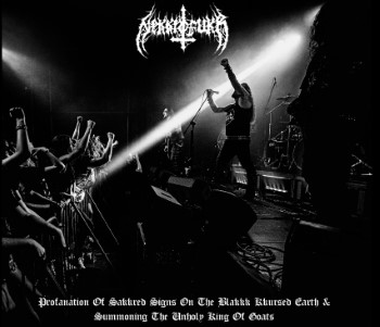 NEKKROFUKK - Profanation Of Sakkred Signs On The Blakkk Kkursed Earth & Summoning The Unholy King Of Goats