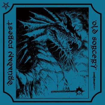 DRUADAN FOREST / OLD SORCERY - Split (Blue Cover)