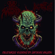 NUNSLAUGHTER / PAGANFIRE - Obscured Visions Of Satanic Arson