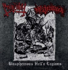 NECROSADIST / WITCHFUCK - Blasphemous Hell's Legions