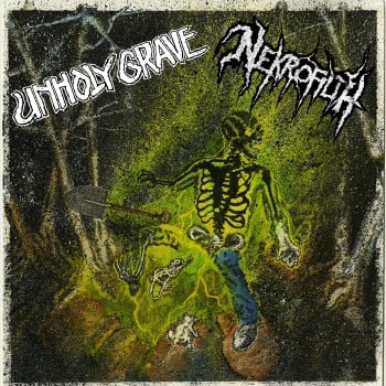 UNHOLY GRAVE / NEKROFILTH - Split