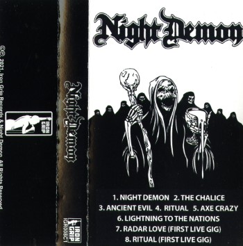 NIGHT DEMON - Night Demon (Black Shell)