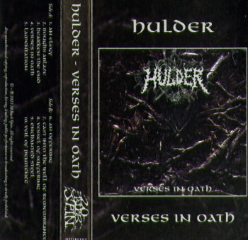 HULDER - Verses In Oath