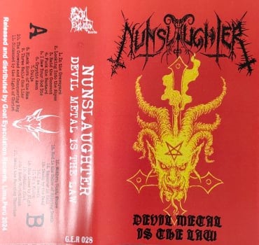 NUNSLAUGHTER - Devil Metal Is The Law