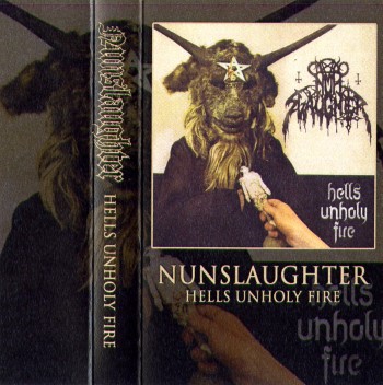 NUNSLAUGHTER - Hells Unholy Fire (Gold Shell)