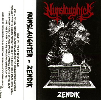 NUNSLAUGHTER - Zendik: June 5Th 2007 Rehearsal