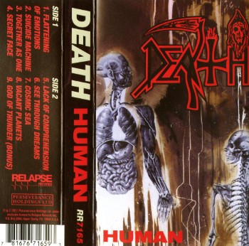 DEATH - Human Reissue (White Shell)