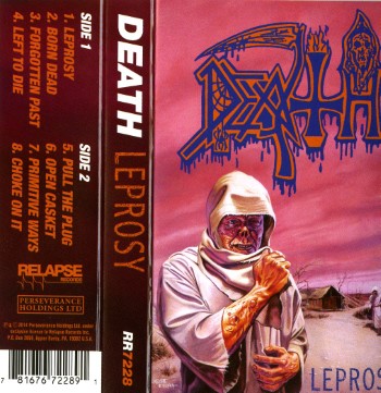 DEATH - Leprosy (White Shell)