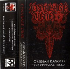 CYNABARE URNE - Obsidian Daggers & Cinnabar Skulls