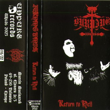 BURNING WINDS - Return To Hell (White Shell)