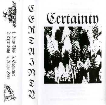 CERTAINTY - Certainty