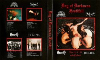 BEHERIT / IMPALED NAZARENE / AMORPHIS - Day Of Darkness