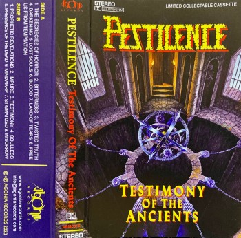 PESTILENCE - Testimony Of The Ancients