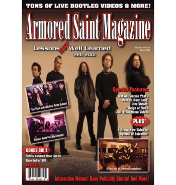 ARMORED SAINT - Armored Saint / Lessons Well Learned Magazine