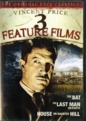 VINCENT PRICE - (3 On 1): House On Haunted Hill / The Bat / The Last Man On Earth