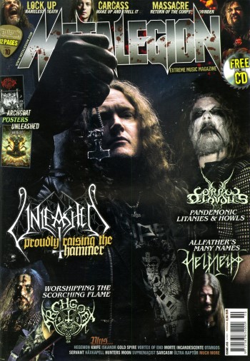 METALEGION - Issue #10 : Unleashed, Carcass, Massacre