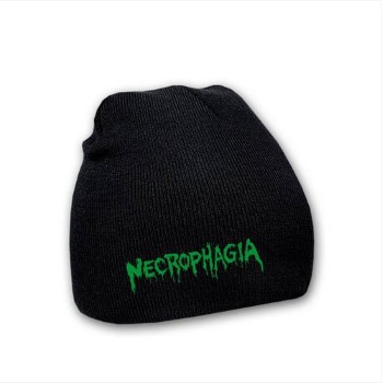 NECROPHAGIA - Green Logo [Uncuffed]