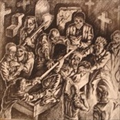 GRAVEYARD / DEATHEVOKATION - Split
