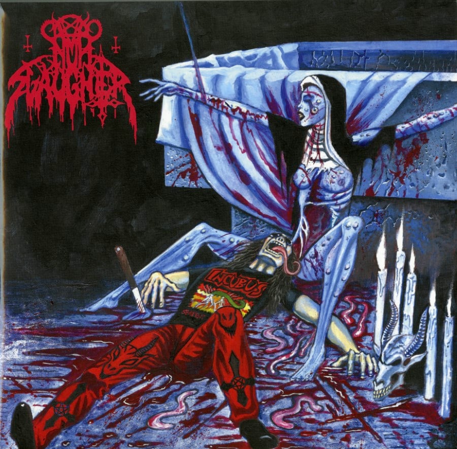 NUNSLAUGHTER / CRUCIFIED MORTALS - Crucified Nun