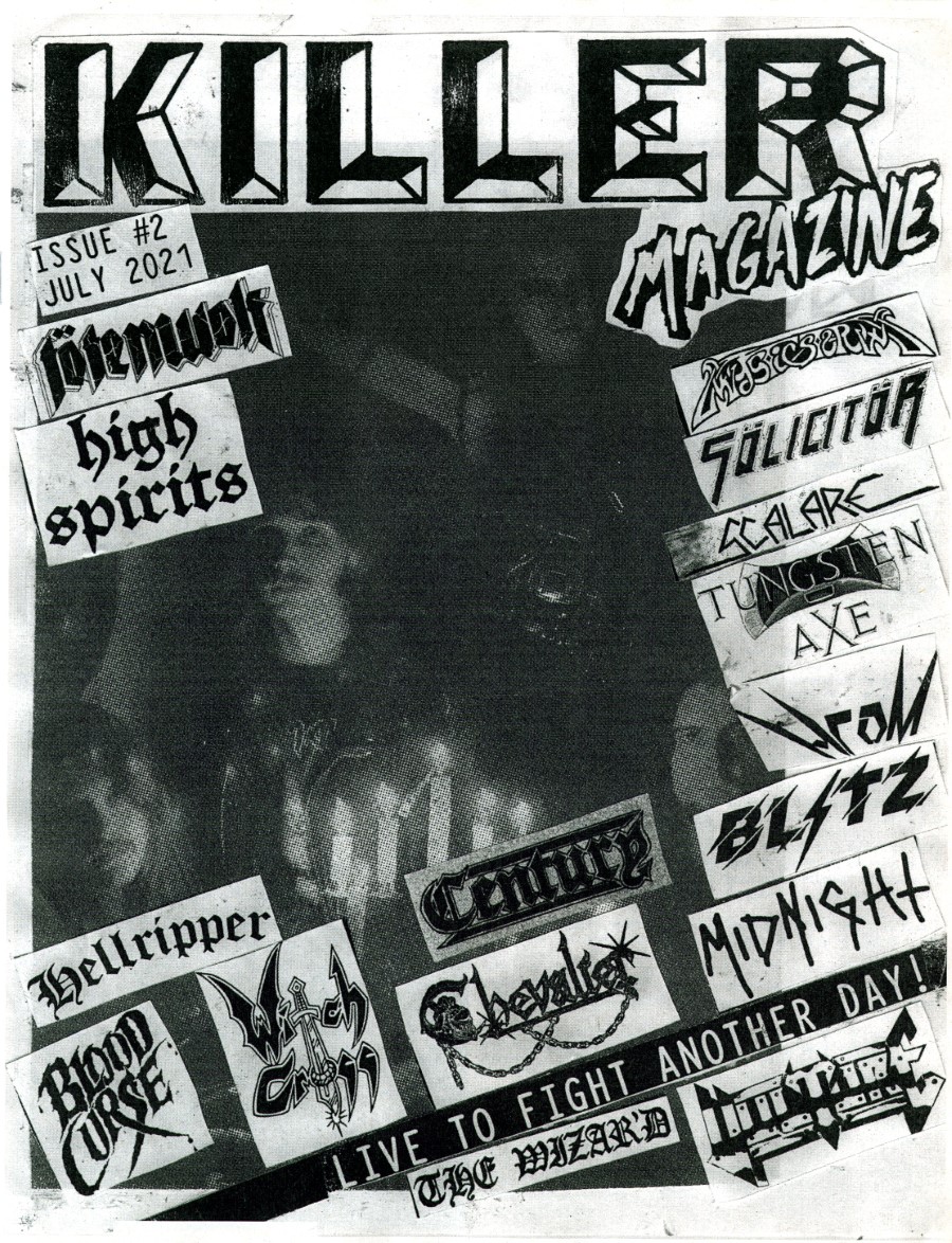 KILLER MAGAZINE - Issue #2: Midnight, Solicitor, Witchcross