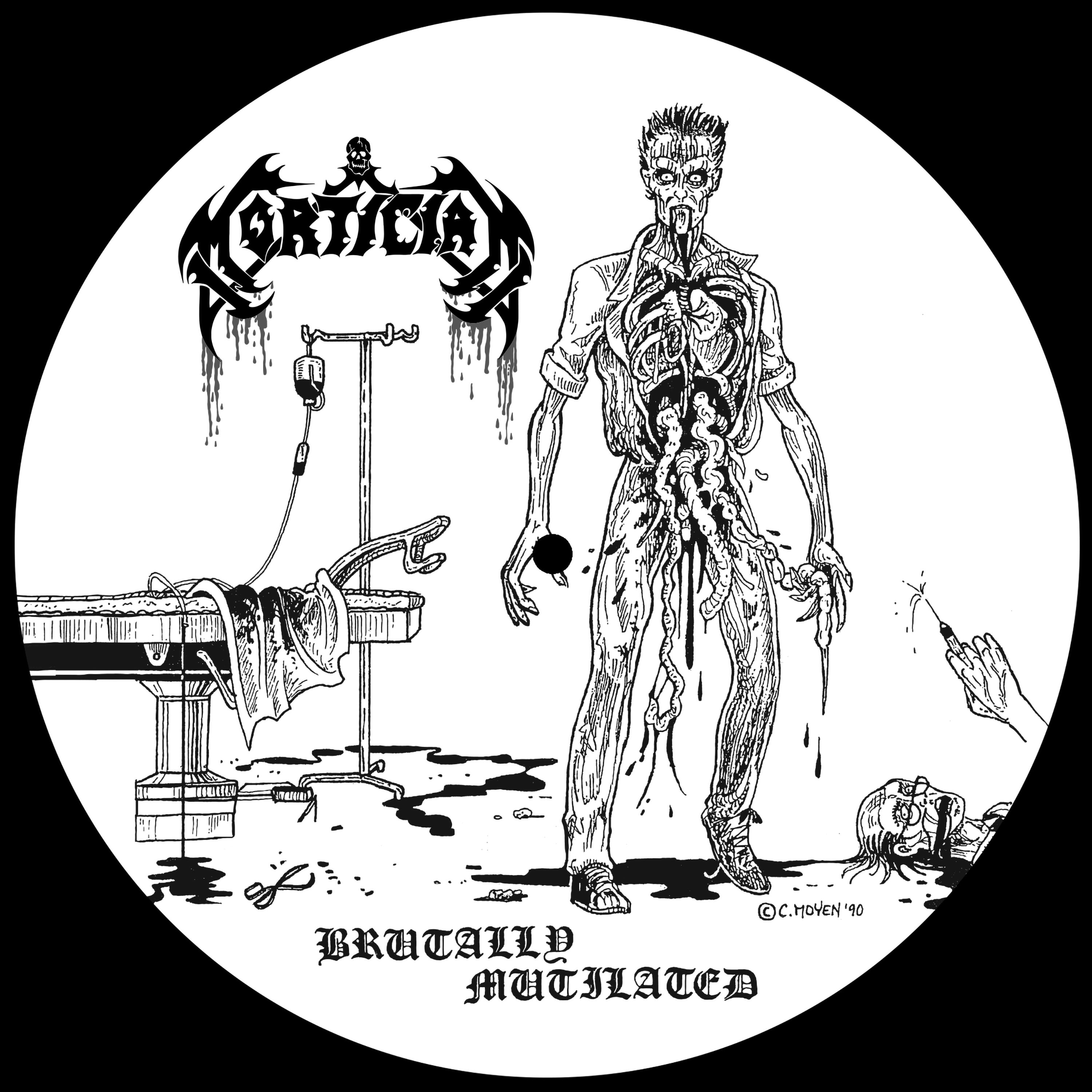 MORTICIAN - Brutally Mutilated (12 PICTURE DISC)