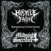 HOSTILE FAITH / MIDNIGHT SACRIFICE - Blasphemous Metal Hordes