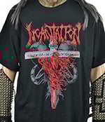 INCANTATION - Us Sickness Tour 2019 : Decimate Christendom (1-Sided)