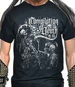 COMPILATION OF DEATH - Only Death Metal Zine (Black And White)
