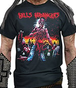 HELLS HEADBANGERS - Skull Full Of Metal (Full Color)
