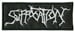 SUFFOCATION - Logo (White)