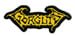 GORGUTS - Shaped Yellow Logo