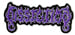 DISSECTION - Shaped Purple Logo