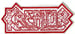 KREATOR - Shaped Red Outline Logo
