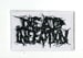 DEAD INFECTION - Black Logo On White