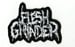 FLESH GRINDER - White Logo