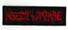 INSECT WARFARE - Red Old Logo