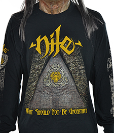 NILE - Unearthed Yellow/Gold Logo (2018 Tour)