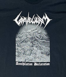 GRAVEWURM - Annihilation Declaration