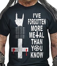 J-DAWG SLOGAN - I'Ve Forgotton More Metal Than You Know