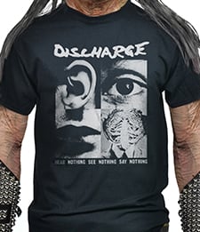 DISCHARGE - Hear Nothing See Nothing Say Nothing