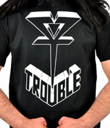 TROUBLE - Logo