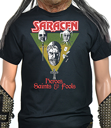 SARACEN - Heroes, Saints And Fools (New Logo)