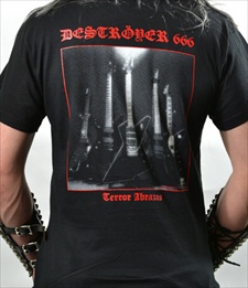 destroyer 666 unchain the wolves shirt